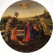 Filippino Lippi, Adoration of the Christ Child